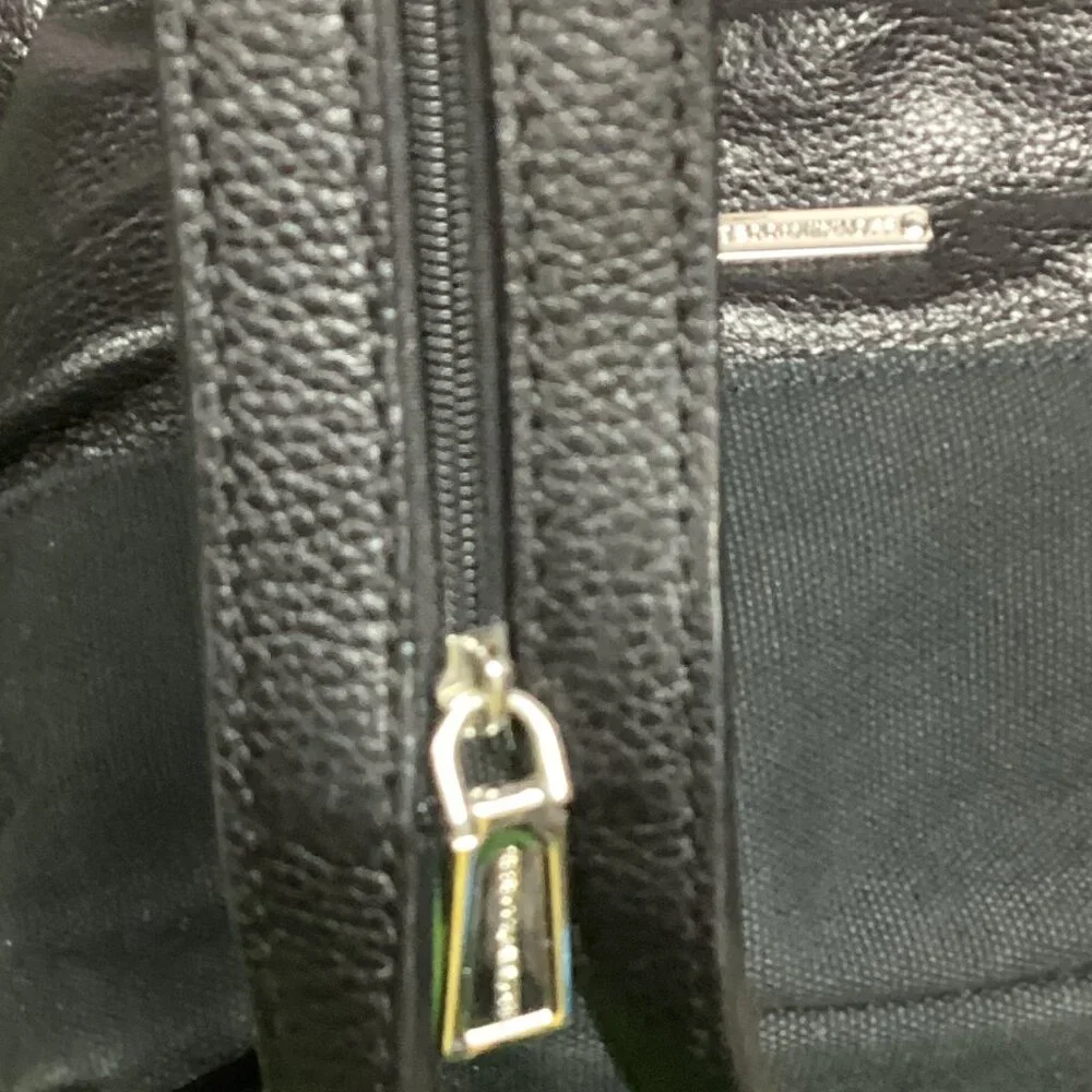 Rebecca Minkoff Mansfield Convertible Backpack Black Leather & Canvas